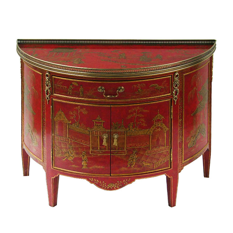 Chinoiserie Entryway Cabinet