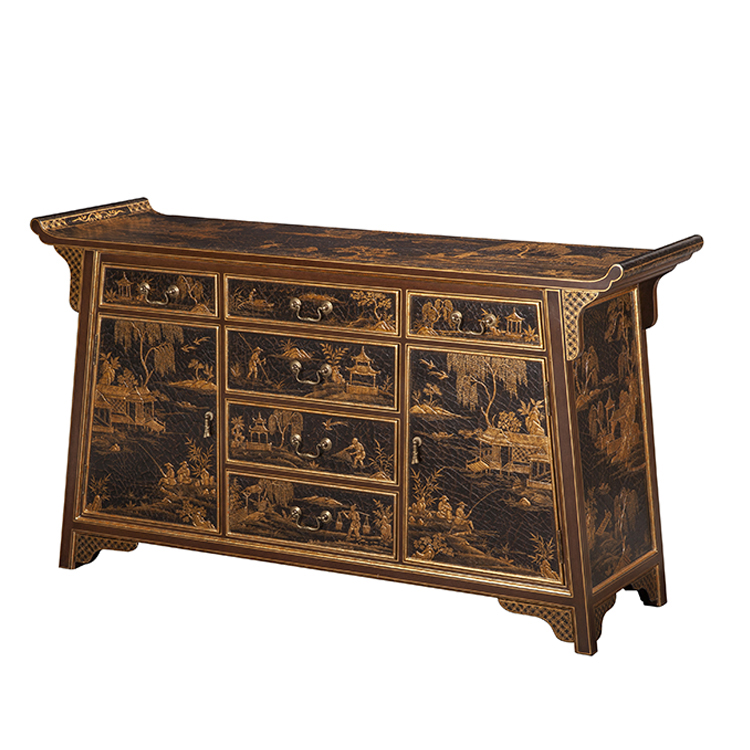 Chinoiserie Decorative Cabinet