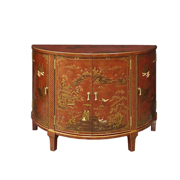Chinoiserie Entryway Cabinet