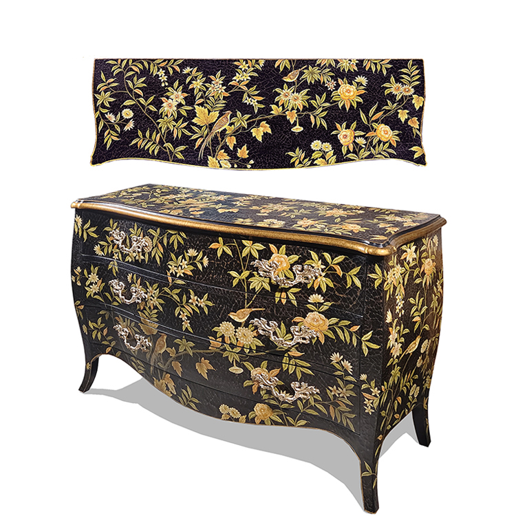 Chinoiserie Entryway Cabinet
