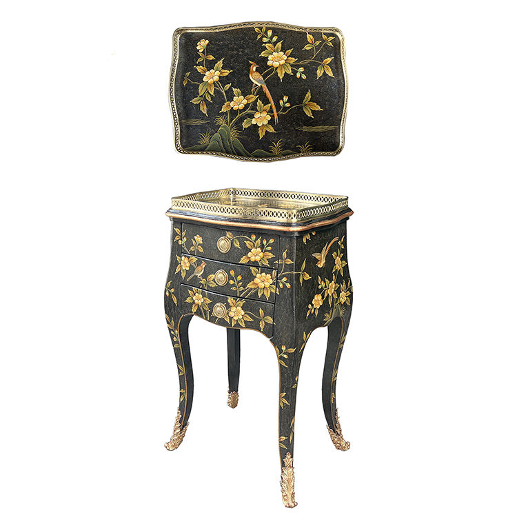 Chinoiserie Box Side Table