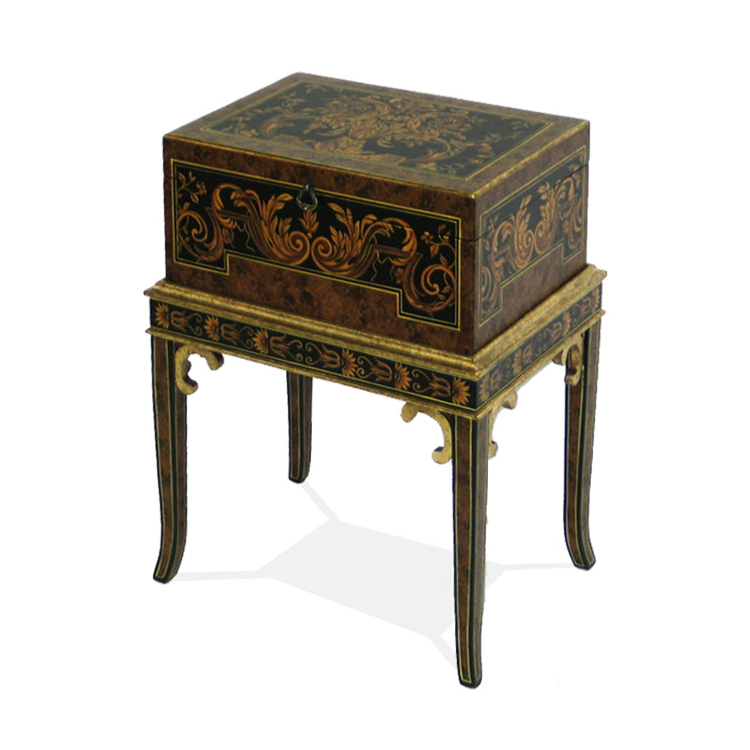 Chinoiserie Box Side Table