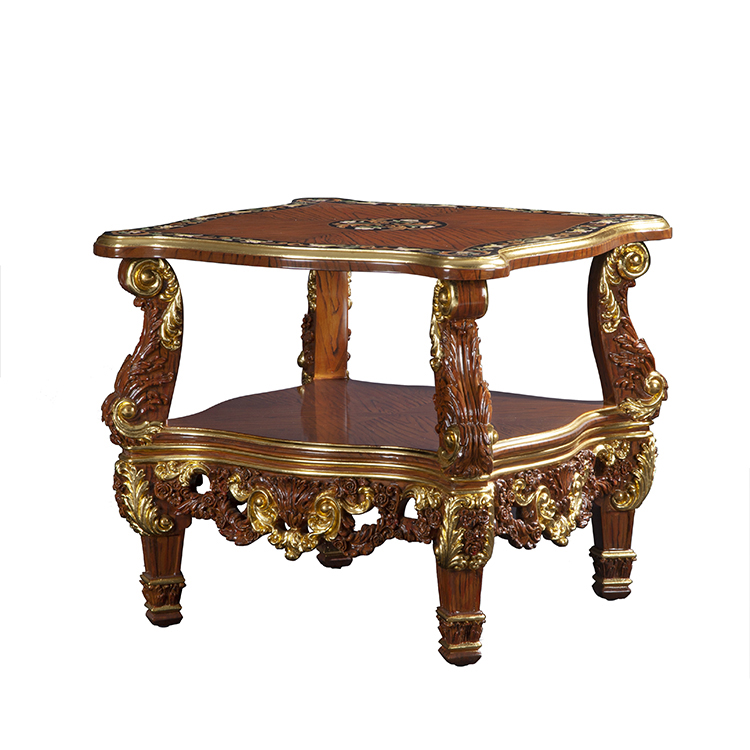 Gilded Hand-Painted Chinoiserie Coffee Table