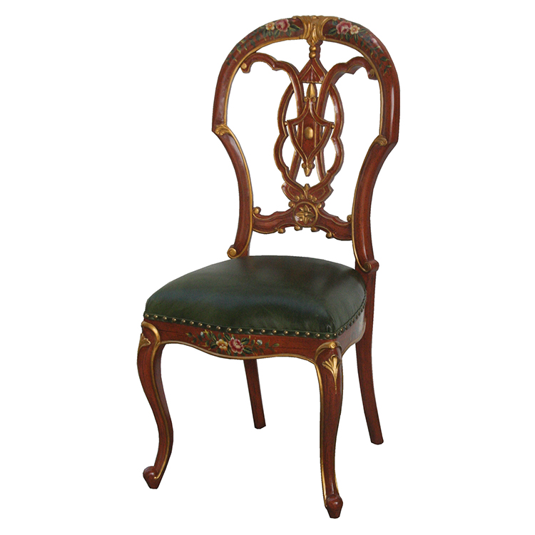 Hand-Painted French-Style Dining Chair