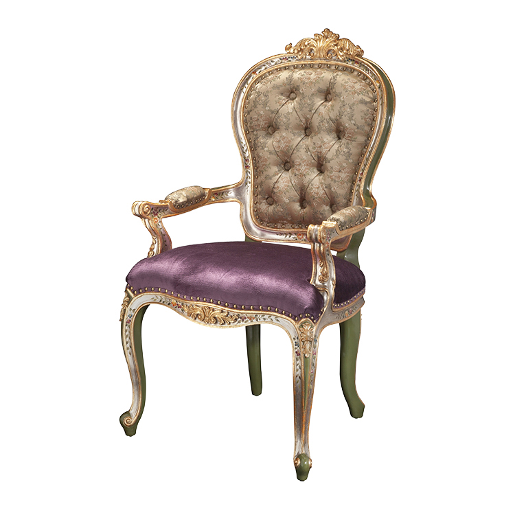 Hand-Painted French-Style Dining Chair