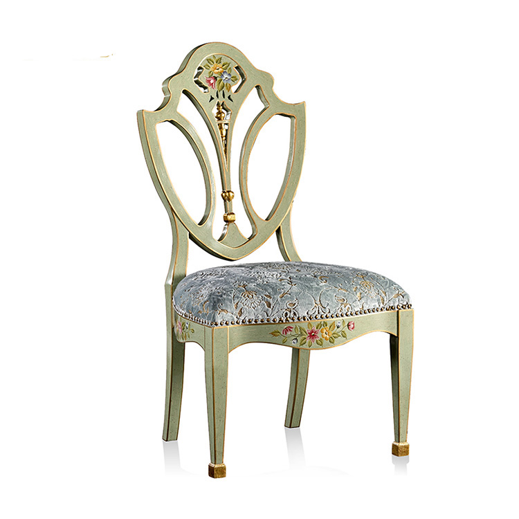 Hand-Painted French-Style Dining Chair