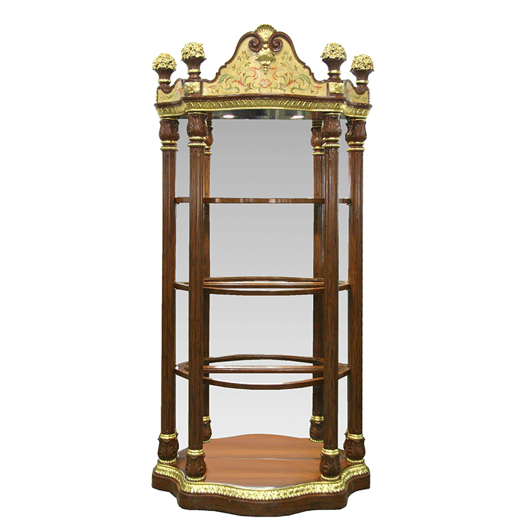 French-Style Display Cabinet