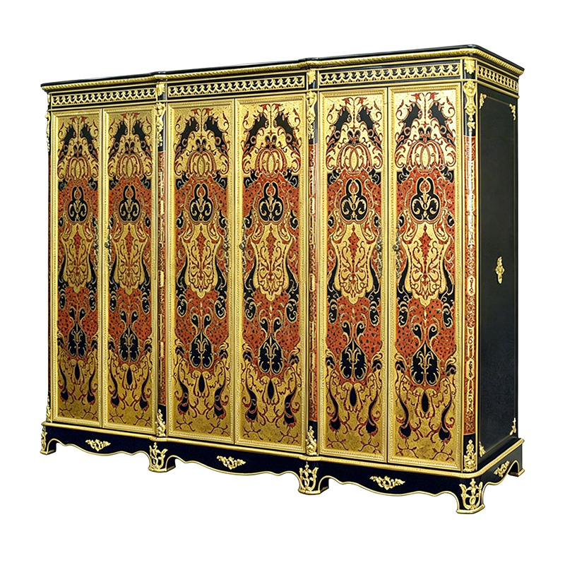 Royal Gilded French-Style Wardrobe