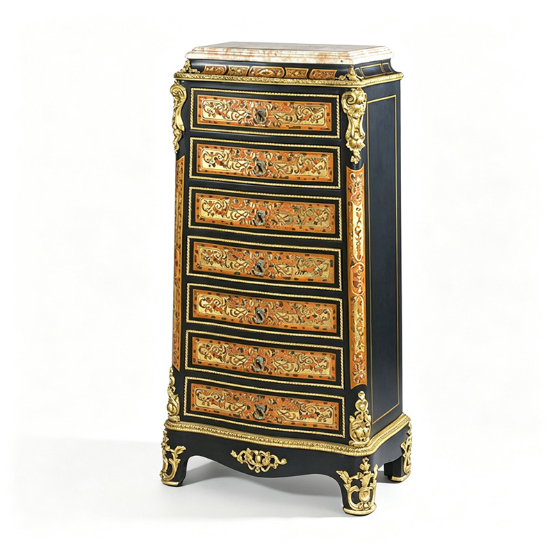 Royal French-Style Chest of Drawers