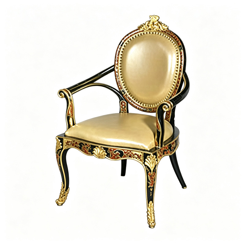 Royal Gilded French-Style Dining Chair