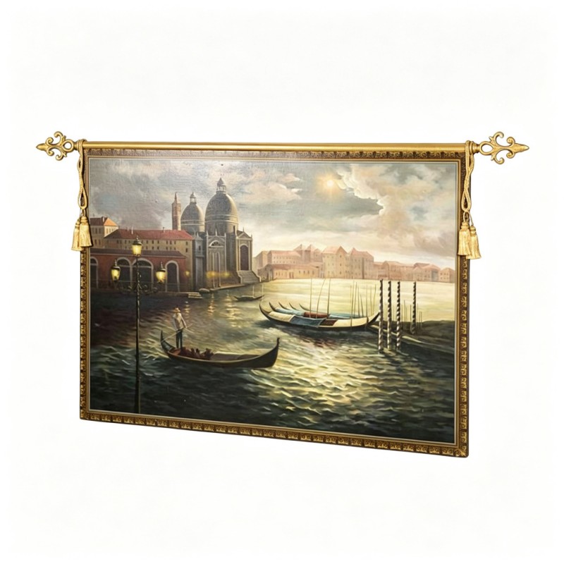 Venice Water-Canal Landscape Decorative Oil Painting