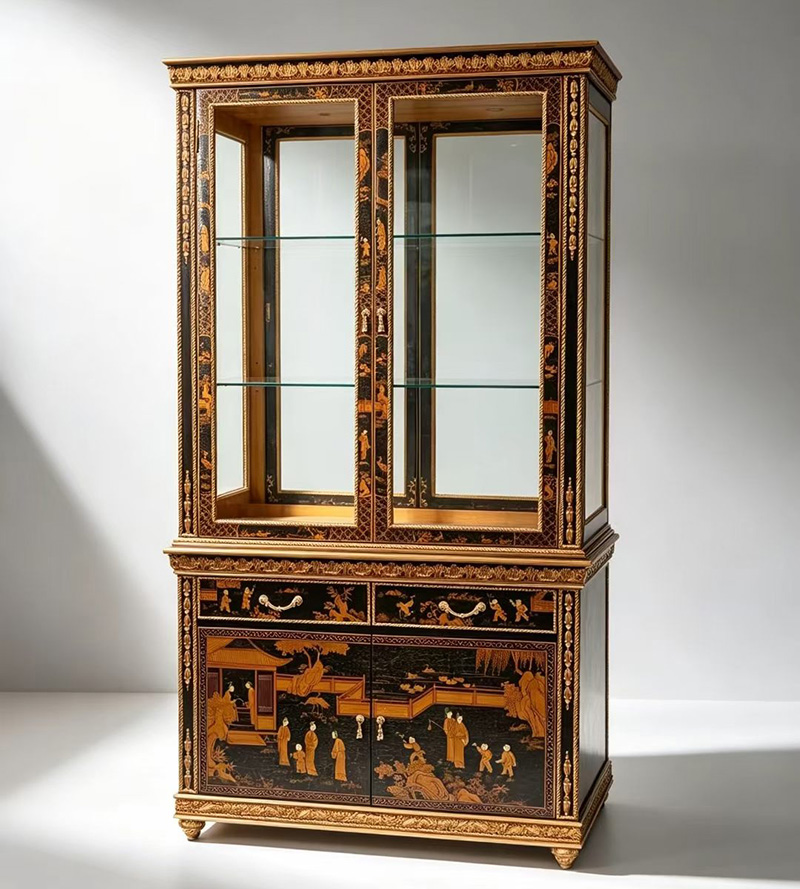 Chinoiserie Wine Cabinet