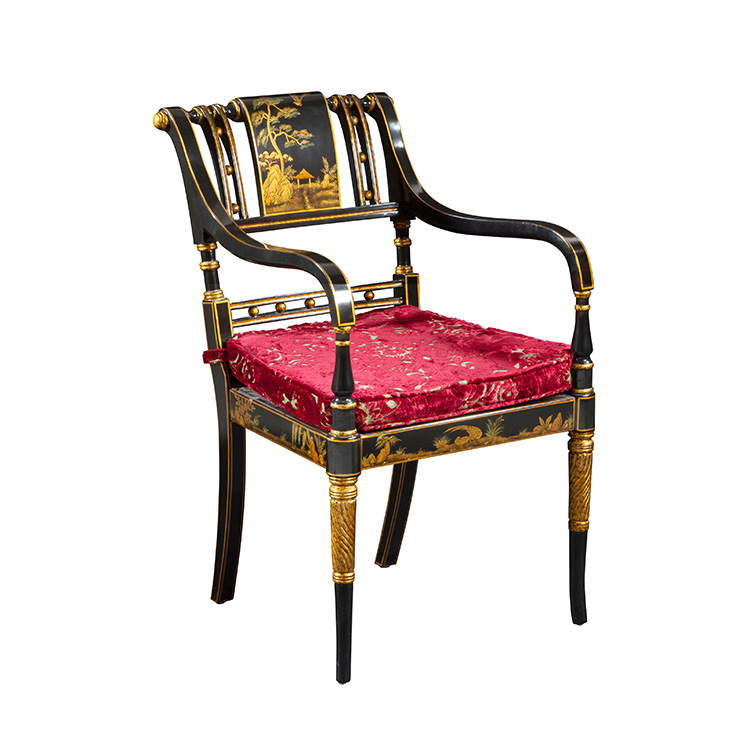 Chinoiserie Lounge Chair