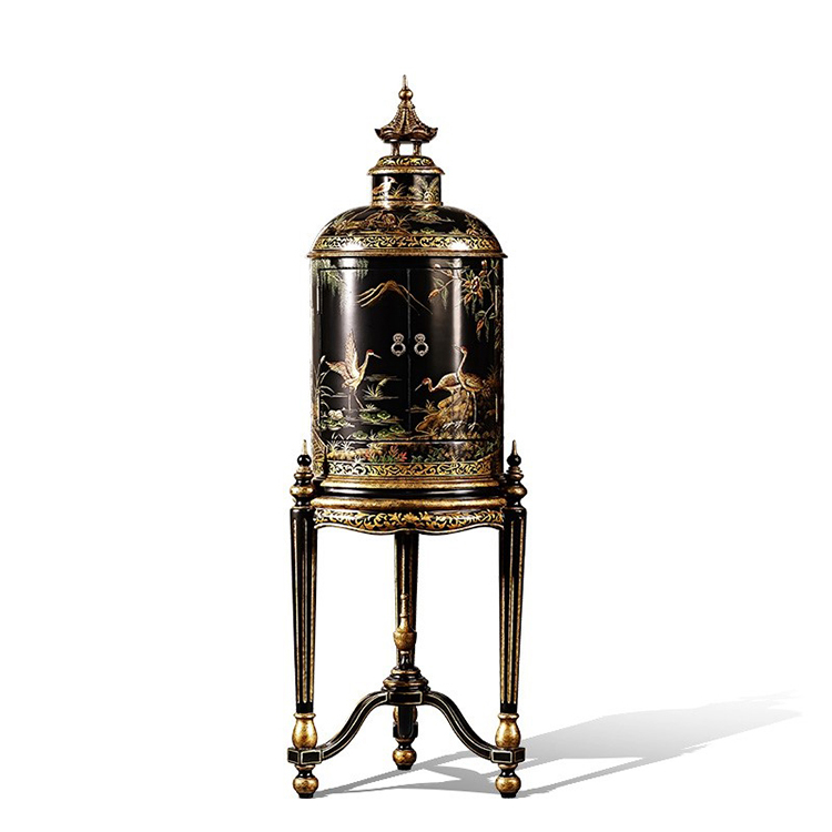 Chinoiserie Birdcage Cabinet