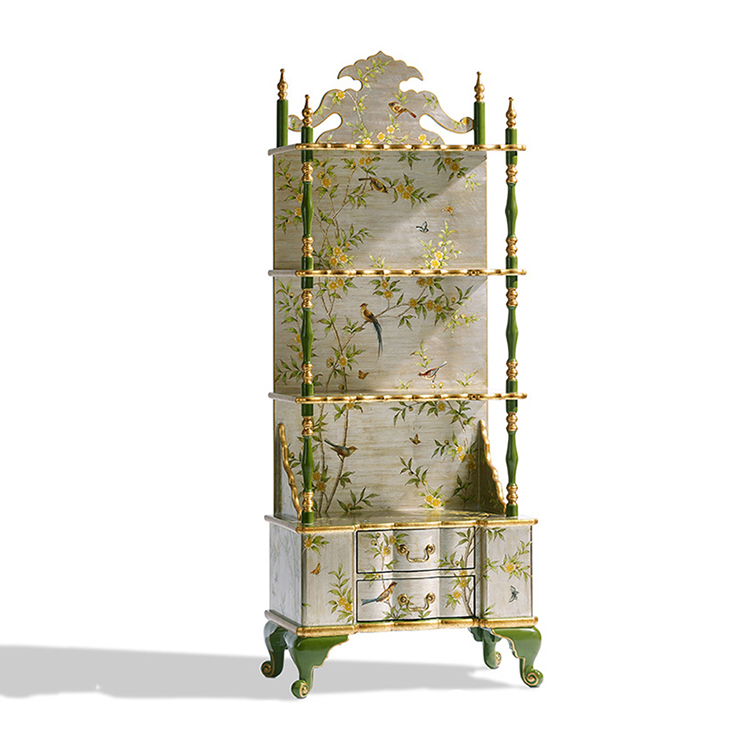 French-Style Display Shelf