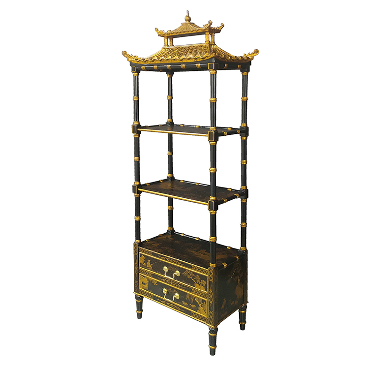 French-Style Display Shelf