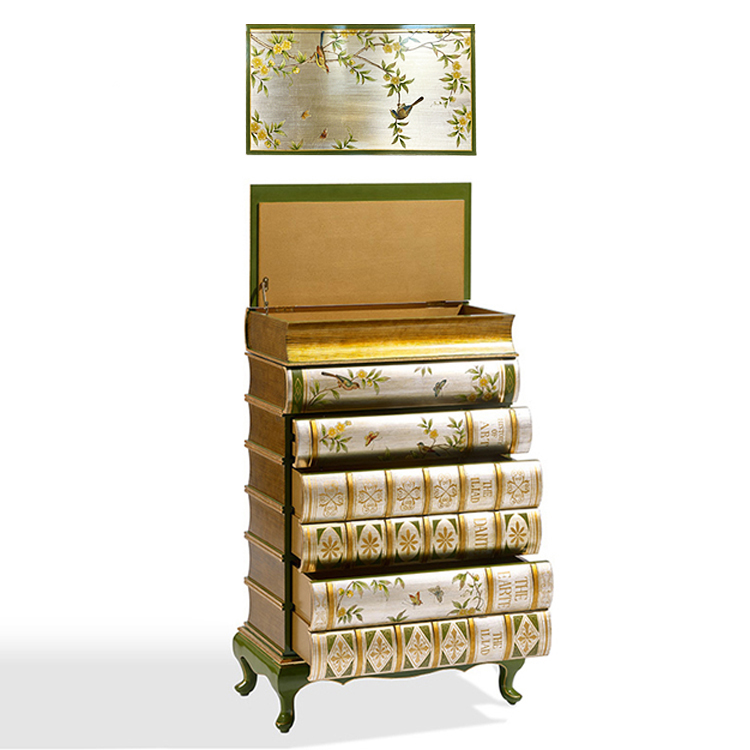 French-Style Multi-Function Decorative Cabinet