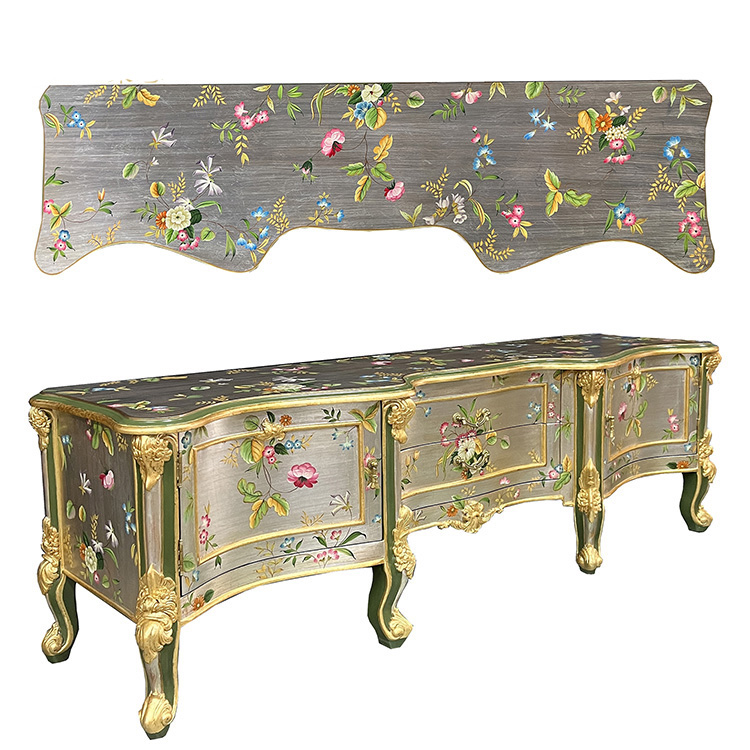 Chinoiserie TV Cabinet