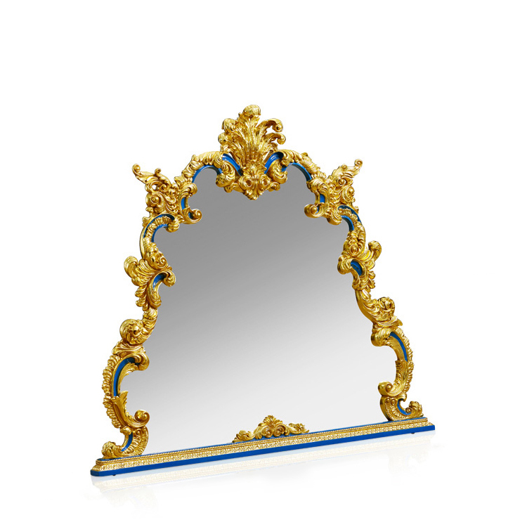 Gilded French-Style Vanity Mirror