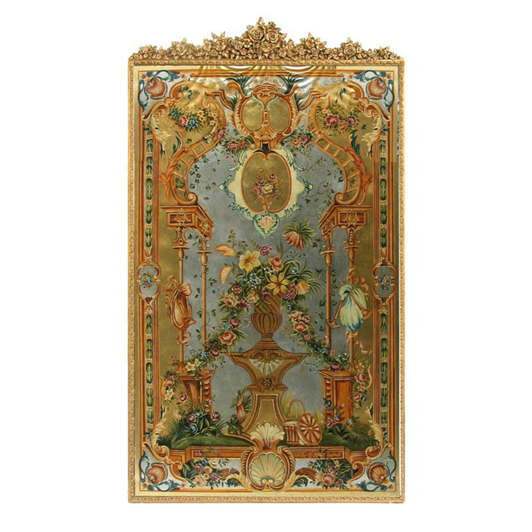 Chinoiserie Hand-Painted Wall Art