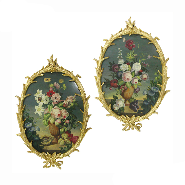 Hand-Painted French-Style Decorative Wall Painting