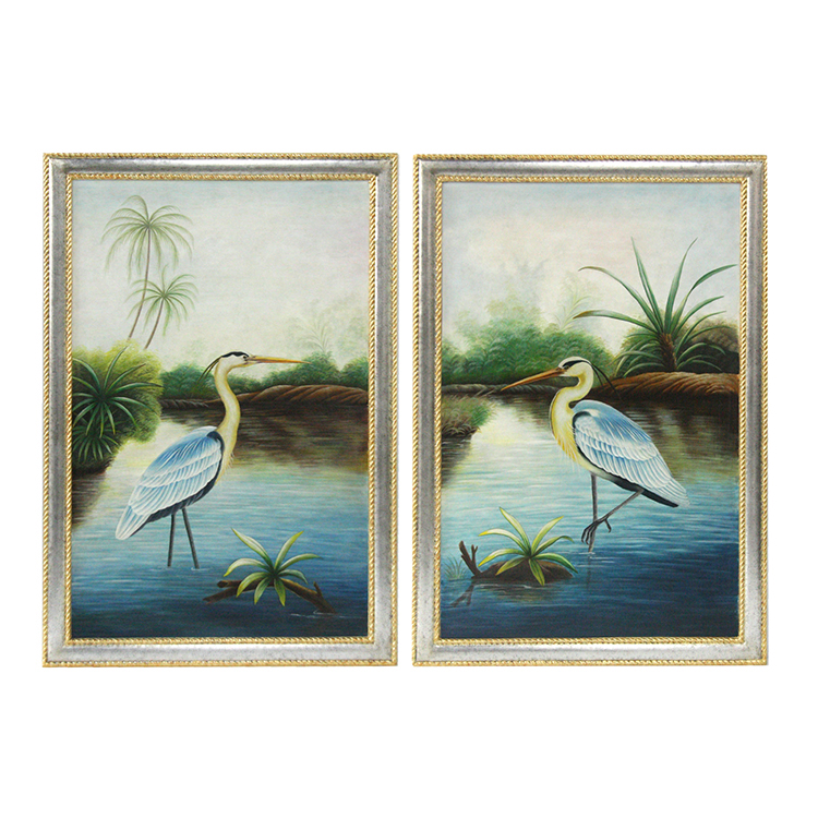 Hand-Painted French-Style Decorative Wall Painting
