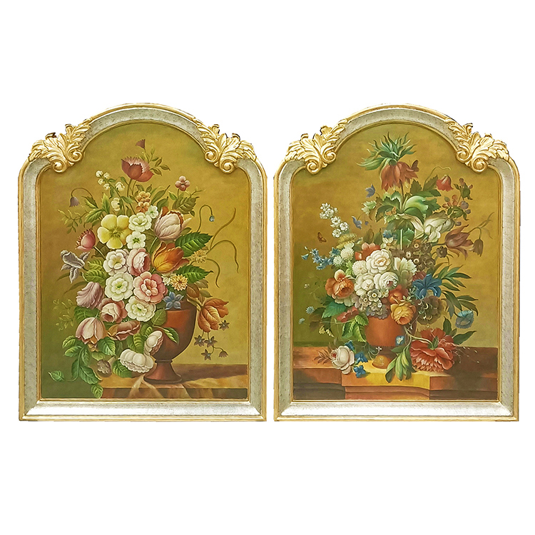 Hand-Painted French-Style Decorative Wall Painting