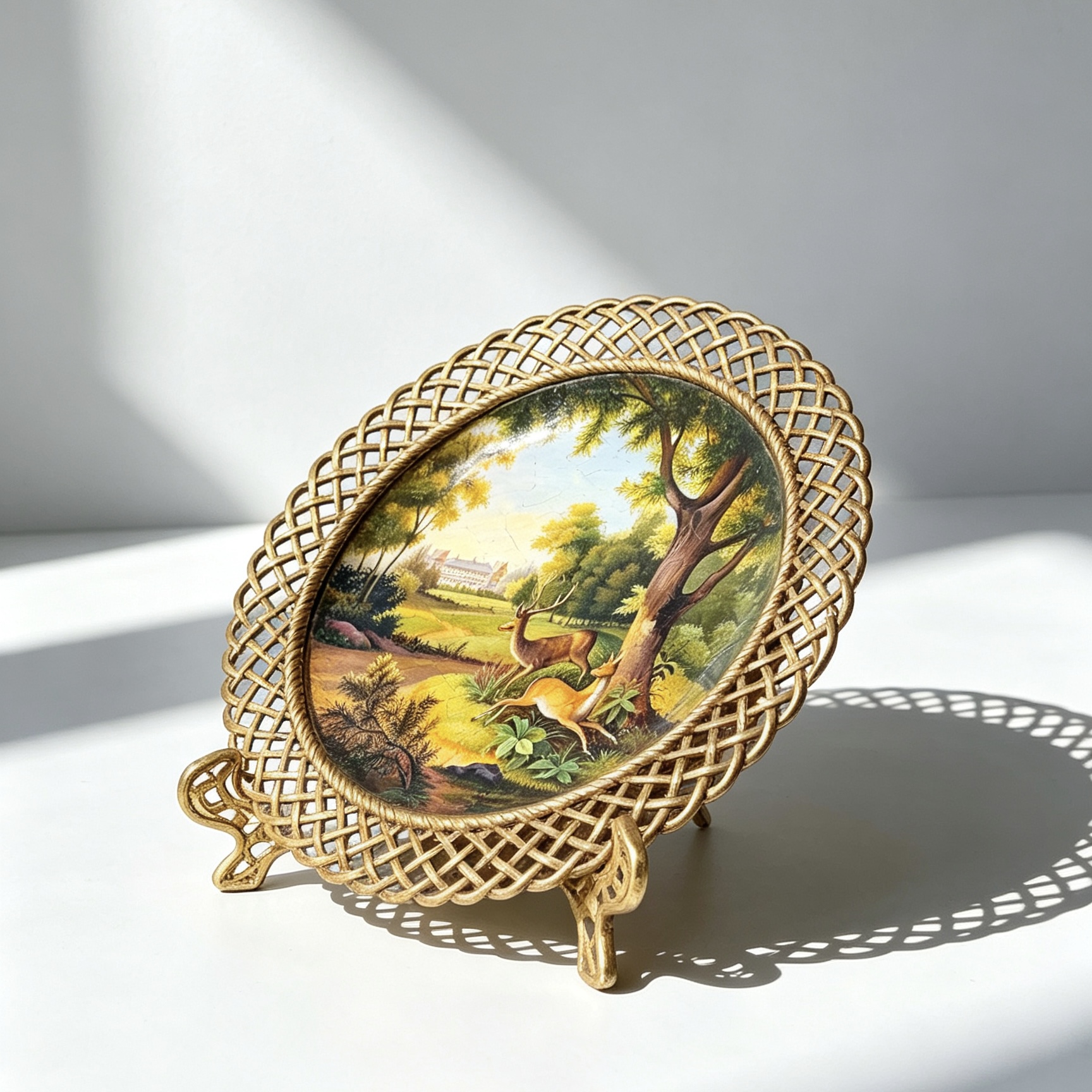 Chinoiserie Hand-Painted Wall Art